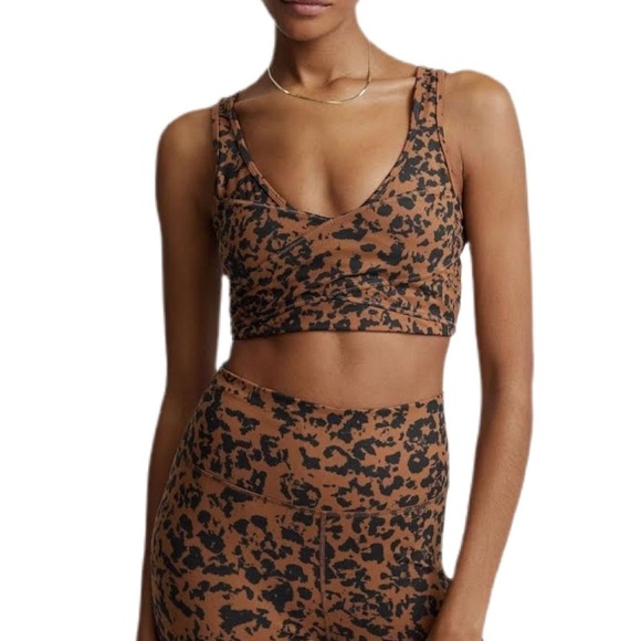 Varley Other - Varley Let's Move Kellam Bra
- Bronze Cheetah. SIZE. SMALL